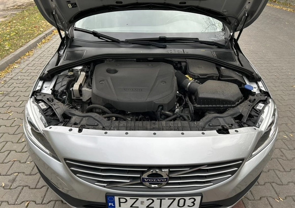 Volvo V60 cena 53900 przebieg: 163000, rok produkcji 2016 z Lipno małe 232